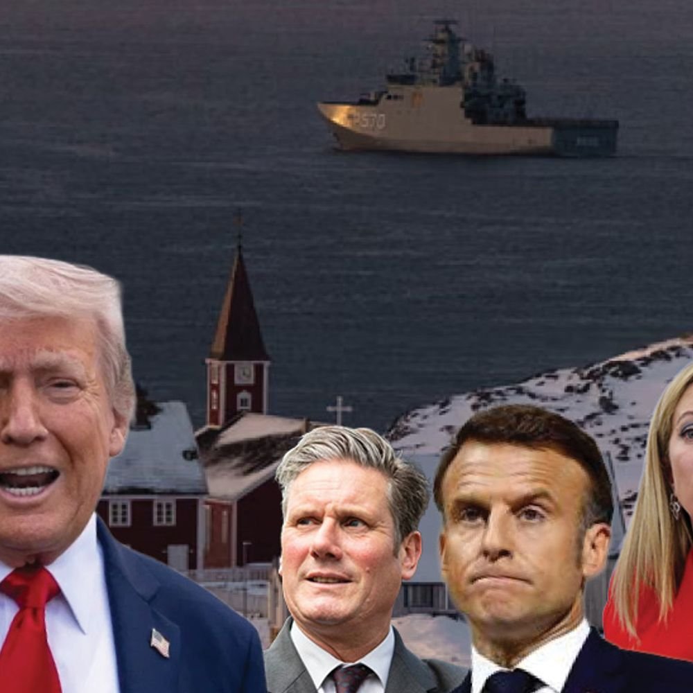 अमेरिकी धमकी के बाद 7 देशों के सैनिक ग्रीनलैंड पहुंचे:फ्रांस ने 15, जर्मनी ने 13 और ब्रिटेन ने 1 भेजा; इटली बोला यह मजाक