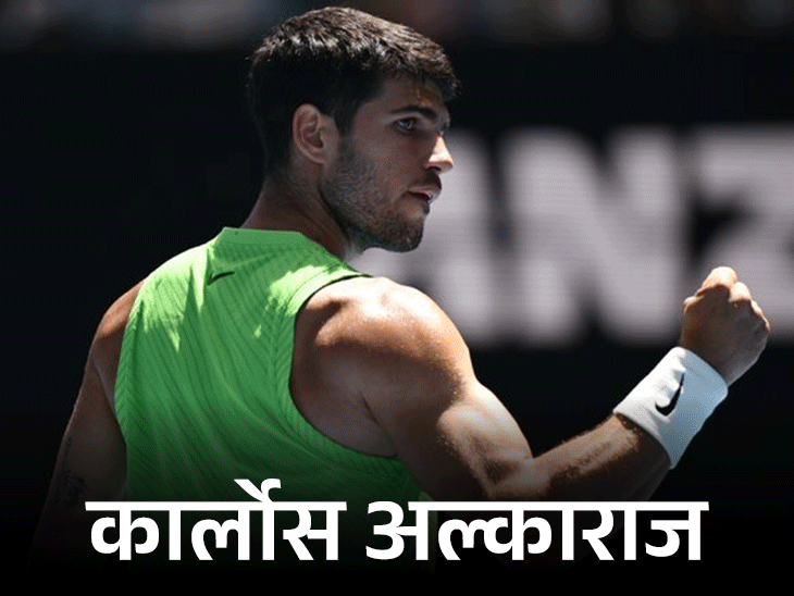 वॉकओवर से जोकोविच ऑस्ट्रेलिया ओपन के क्वार्टर फाइनल में:मेंसिक चोट के कारण हटे; अल्काराज लगातार तीसरे साल टॉप 8 में, सबालेंका भी जीतीं