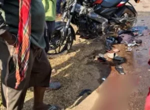 kanker bike accident: 2 बाइकों की आमने सामने भिड़ंत, दो सगे भाइयों की मौत
