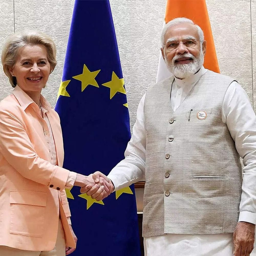 भारत–यूरोपीय यूनियन में गणतंत्र दिवस पर ट्रेड एग्रीमेंट संभव:eu कमीशन चीफ बोलीं– यह मदर ऑफ ऑल डील्स, ट्रम्प टैरिफ का असर कम करने की तैयारी