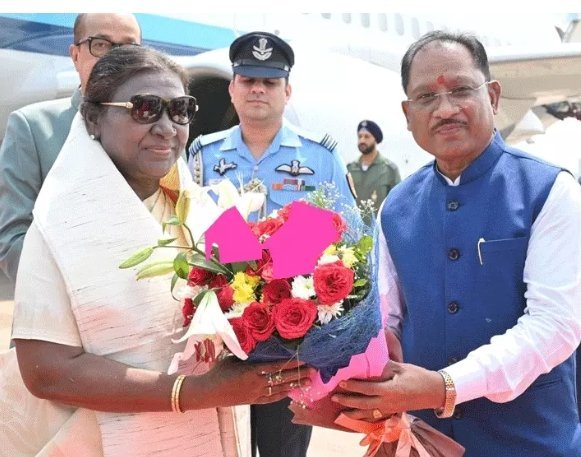 राष्ट्रपति द्रौपदी मुर्मू 7 फरवरी को बस्तर संभाग मुख्यालय जगदलपुर आएंगी
