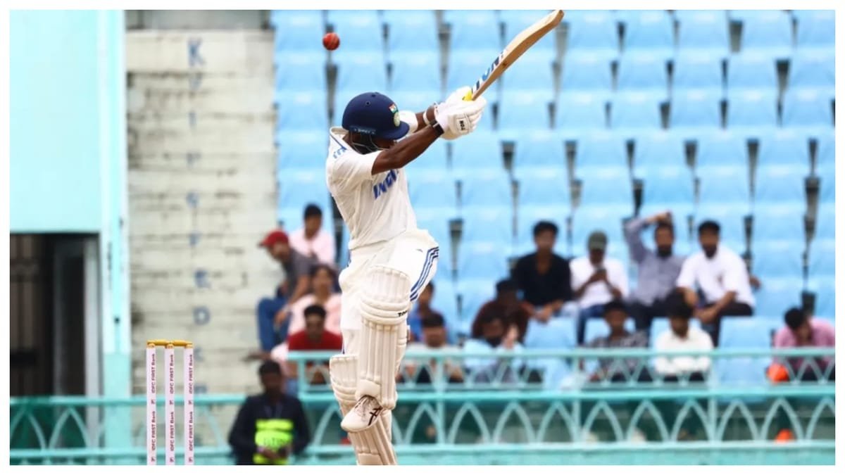 ranji trophy: पानी पीने के लिए क्रीज छोड़ना पड़ा महंगा, अभिमन्यु ईश्वरन हुए रन आउट; जानिए पूरा मामला