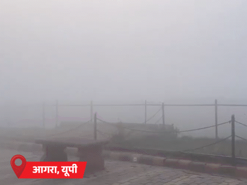 राजस्थान में आंधी बारिश की चेतावनी, विजिबिलिटी 50 मीटर से कम:यूपी के 10 शहरों में घना कोहरा; उत्तराखंड के औली में पारा माइनस 8°