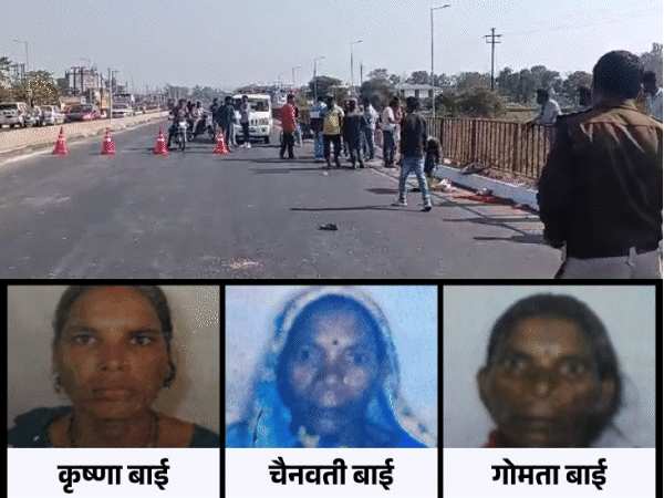 कार ने 13 को रौंदा, अब तक 5 की मौत:तीन गंभीर, बिना नंबर की गाड़ी से हुआ हादसा, सीसीटीवी खंगाल रही जबलपुर पुलिस