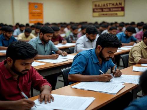 255 कैंडिडेट्स के एग्जाम के लिए 511 अफसर कर्मचारी लगाए:rpsc को खर्च करने पड़े 20 लाख से ज्यादा रुपए, चेतावनी के बाद 6 हजार फॉर्म विड्रॉ