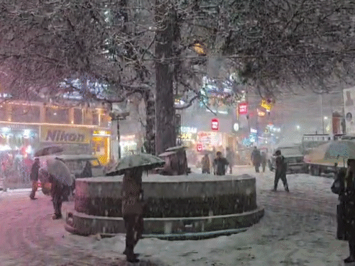 हिमाचल में फिर भारी बर्फबारी, स्पीति में स्नोस्टॉर्म:अपर शिमला चंबा मुख्यालय से कटे, मनाली में 360° में घूमी कार, 3 nh समेत 850 सड़कें बंद