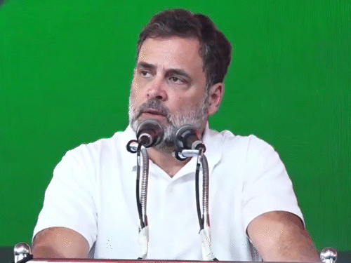 राहुल बोले rss bjp कुछ बिजनसमैन के हाथों देश बेचना चाह रही:ये चाहते हैं कि लोग सवाल न करें, कांग्रेस ऐसा नहीं होने देगी