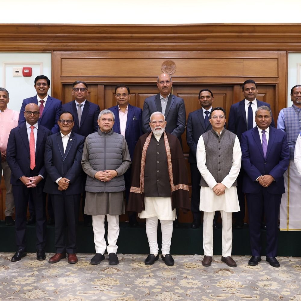 ai कंपनियों के ceos से मिले pm मोदी:बोले upi से भारत ने दुनिया को रास्ता दिखाया, ai में भी यही करने की जरूरत