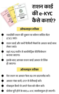 ration card e kyc: राशन कार्ड में हो रही असुविधा से बचें, घर से ऐसे करें e kyc