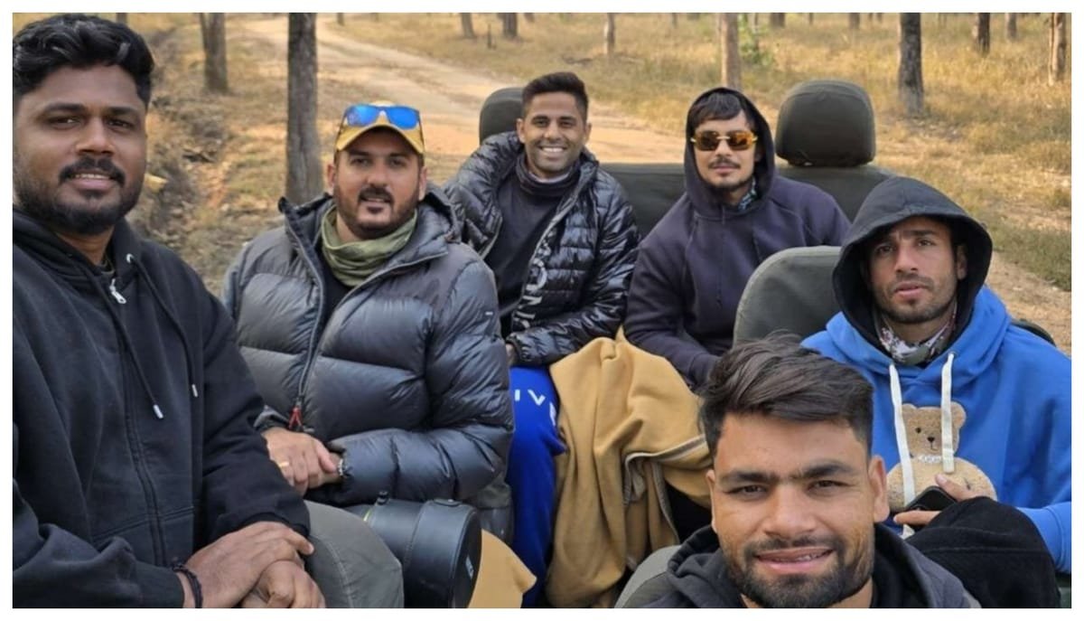 ind vs nz: टी20 सीरीज से पहले जंगल सफारी का लुत्फ उठा रहे भारतीय खिलाड़ी, सोशल मीडिया पर वायरल हुई तस्वीरें