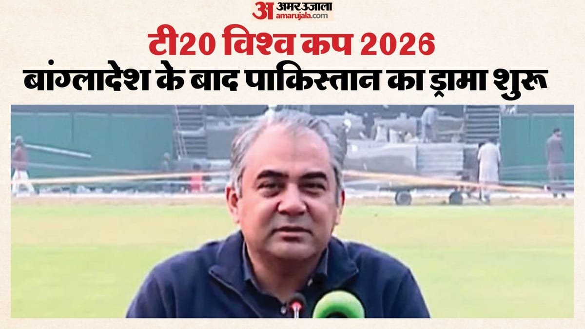 t20 wc 2026: टीम चयन के बाद मोहसिन नकवी ने अलापा पुराना राग, कहा विश्वकप में भागीदारी सरकार की सलाह पर निर्भर