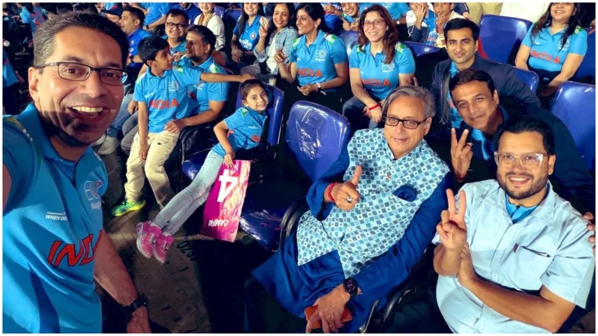 shashi tharoor: 'न्यूजीलैंड ने जितने रन बनाए, उससे ज्यादा मैंने सेल्फी दीं', कीवियों पर शशि थरूर का मजेदार तंज