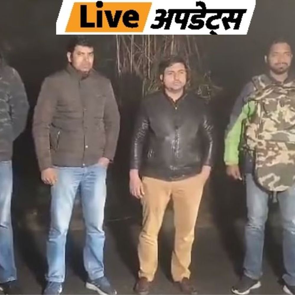 भास्कर अपडेट्स:दिल्ली में लॉरेंस बिश्नोई गैंग से जुड़े शूटर्स की पुलिस से मुठभेड़, दोनों गिरफ्तार