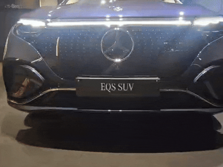 नई मर्सिडीज eqs सिंगल चार्ज में 820km चलेगी:शुरुआती कीमत ₹1.34 करोड़, 13 इमेजेस में देखें इलेक्ट्रिक suv का लुक और फीचर्स