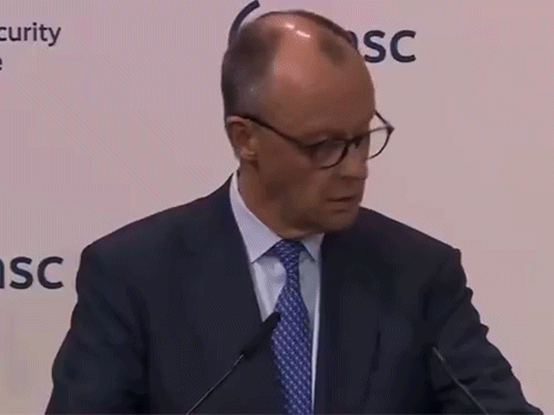 जर्मन चांसलर मर्ज बोले यूरोप की आजादी की गारंटी नहीं:अमेरिका से रिश्तों में गहरी दरार, नियमों से चलने वाली दुनिया खत्म