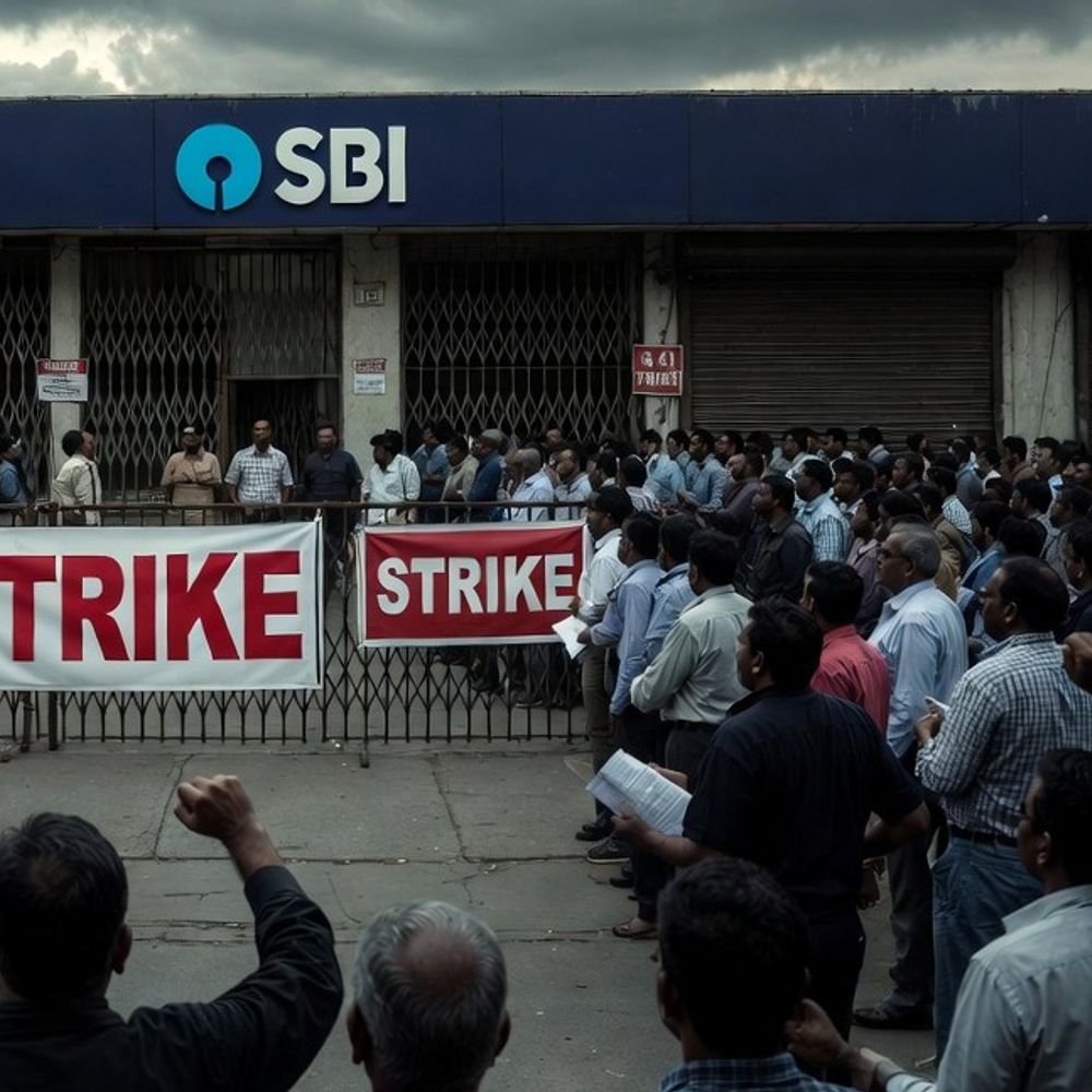 देशभर में कल बैंक हड़ताल:कर्मचारी नए लेबर कोड के खिलाफ विरोध प्रदर्शन करेंगे; नकद लेनदेन चेक क्लियरेंस जैसे काम पर असर