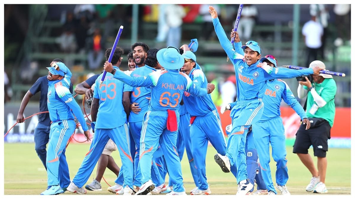 u19 world cup final: भारतीय टीम की 'वैभवशाली' जीत से गौरवान्वित हुआ देश, खिलाड़ियों से राजनेताओं तक ने दी बधाई