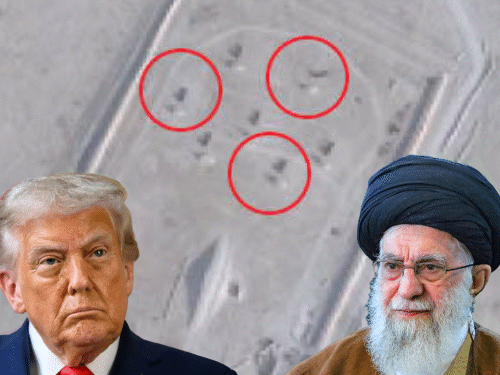 अमेरिका ने मिडिल ईस्ट में सैन्य तैनाती बढ़ाई:ईरान से तनाव के बीच मिसाइलों को ट्रकों पर तैनात किया; सैटेलाइट तस्वीरों से खुलासा