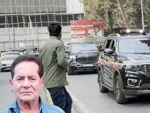 सलीम खान icu में, आमिर और गर्लफ्रेंड गौरी मिलने पहुंचे:डॉक्टर बोले रिकवरी कर रहे हैं; ब्रेन हैमरेज के बाद राइटर को एडमिट किया था