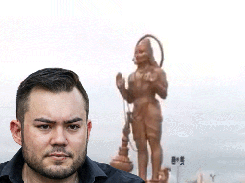 टेक्सास में हनुमान जी की मूर्ति से ट्रम्प समर्थक नाराज:कहा ये दिल्ली नहीं, पिछड़े देशों के लोग अमेरिका पर कब्जा कर रहे