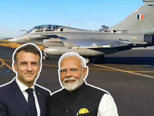भारत फ्रांस के बीच 3.25 लाख करोड़ की डील आज:भारत को 114 राफेल मिलेंगे; मुबंई में राष्ट्रपति मैक्रों से मिलेंगे पीएम मोदी