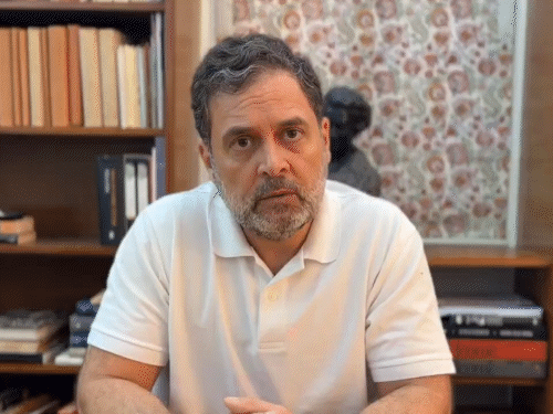 राहुल का आरोप, ट्रेड डील से कपास किसानों को नुकसान:सोशल मीडिया पोस्ट में बोले व्यापार समझौता आगे कुआं, पीछे खाई की हालत में फंसाने वाला जाल