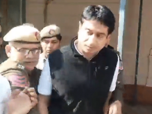 ai समिट हंगामा यूथ कांग्रेस अध्यक्ष उदय भानु गिरफ्तार:20 घंटे पूछताछ हुई, कांग्रेस नेता बोले ये अंग्रेजों जैसा शासन; अब तक 8 गिरफ्तार