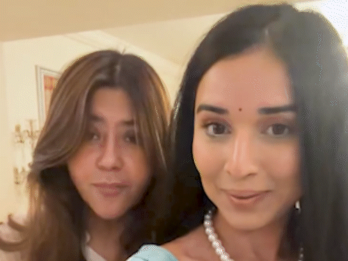 एकता कपूर से मिलीं बिग बॉस 19 फेम तान्या मित्तल:इंस्टाग्राम पर शेयर की वीडियो, बोलीं मैं हीरोइन बन जाऊंगी?