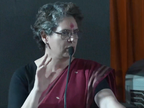 प्रियंका गांधी बोलीं गौरव गोगोई सही रास्ते पर हैं:हिमंता चुनाव से डरे, इसलिए आरोप लगा रहे; परिवार को राजनीति में घसीटना गलत