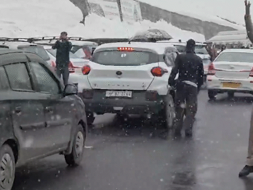 राजस्थान mp में तापमान 35 डिग्री के पार:हरियाणा में आज बूंदाबांदी संभव; हिमाचल प्रदेश मौसम में बदला, अटल टनल के पास बर्फबारी