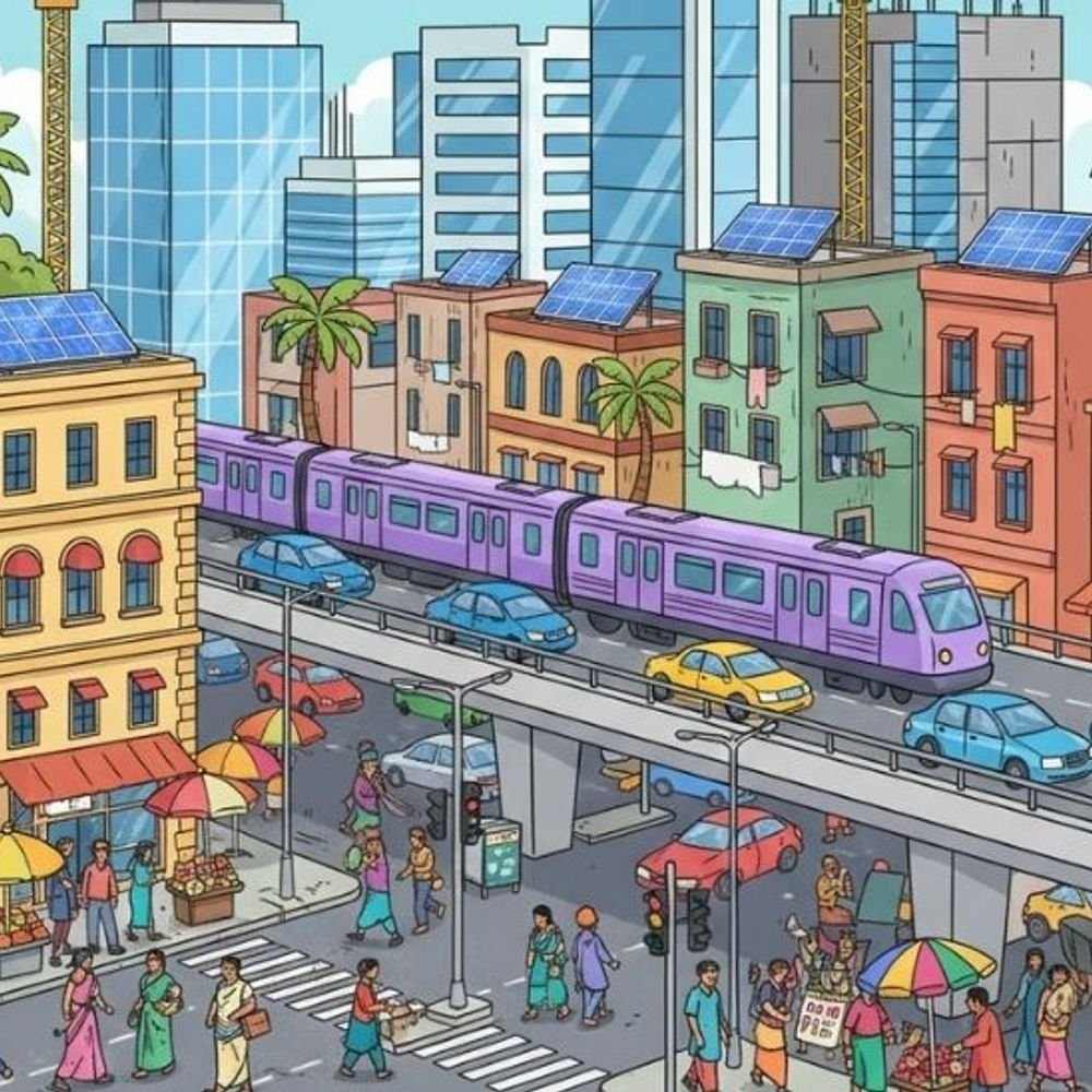 अगले 5 साल में शहरों की संख्या दायरा बढ़ेगा:देश में 12 करोड़ नए शहरी लोग होंगे, 16वें वित्त आयोग का शहरीकरण रोडमैप तैयार