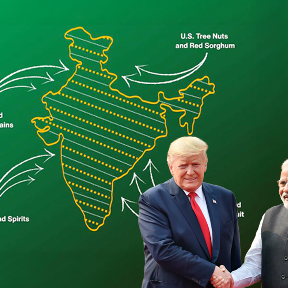 अमेरिका ने इंडियन मैप वाला पोस्ट हटाया:pok अक्साई चिन को भारत का हिस्सा दिखाया था; ट्रेड डील के बाद शेयर किया था