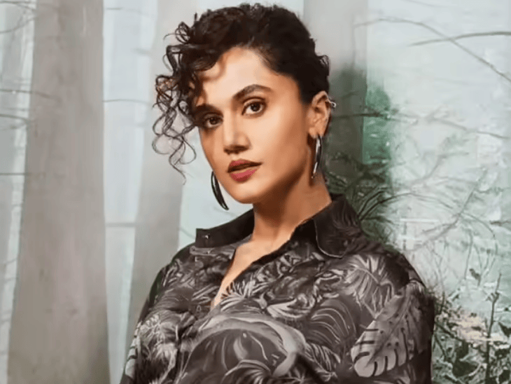 तापसी पन्नू ने खत्म किया कंगना से झगड़ा:बी ग्रेड और सस्ती कॉपी कहा गया, अब बोलीं मेरी तरफ से कोई लड़ाई नहीं, वो मेरी सीनियर