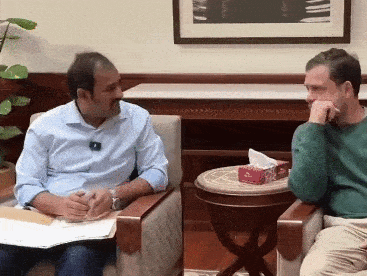 राहुल गांधी ने गिग वर्कर्स से मुलाकात की:bjp पर उनकी मुश्किलों को नजरअंदाज करने का आरोप लगाया, बोले उनके साथ जाति के आधार पर भेदभाव