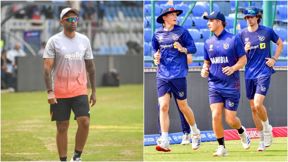 भारत मुकाबले से पहले बवाल: 'हमें दूधिया रोशनी में ट्रेनिंग करने नहीं दिया गया', नामीबियाई कप्तान ने उठाए सवाल