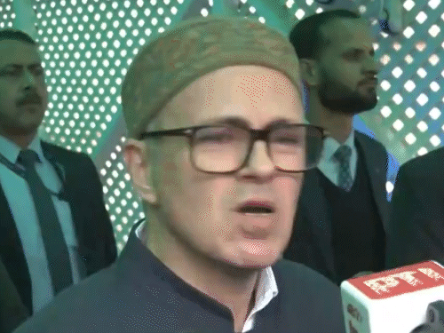 उमर अब्दुल्ला बोले अमरनाथ यात्रा को कश्मीरी मुसलमानों ने आसान बनाया:आर्टिकल 370 हटने से ऐसा नहीं हुआ; राज्य बजट में अमरनाथ मंदिर को 180 करोड़