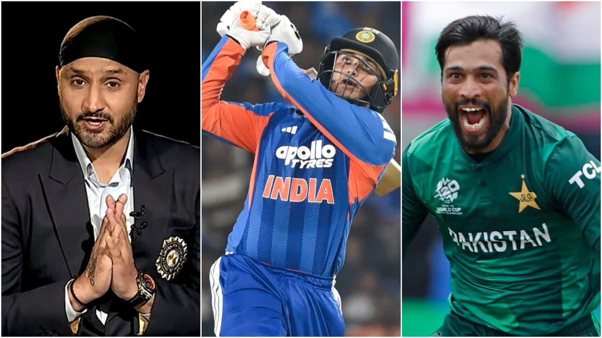 harbhajan singh on amir: हरभजन सिंह ने पाकिस्तान के आमिर को लताड़ा, अभिषेक शर्मा को लप्पेबाज कहने पर भड़के थे