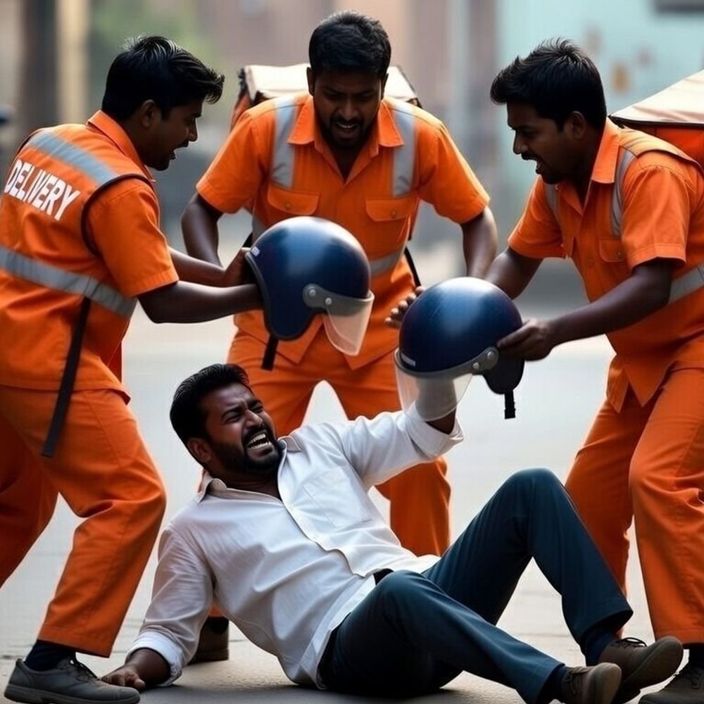 दिल्ली में तीन मर्डर:कनॉट प्लेस में हेलमेट से पीट पीटकर बिजनेसमैन की हत्या; रेलवे कर्मी का गला काटा; 3 नाबालिगों ने शख्स को चाकू मारा