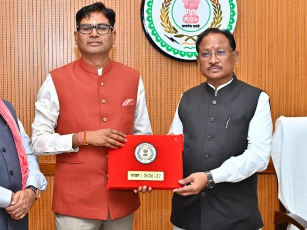 chhattisgarh budget 2026 live: विधानसभा में बजट पेश कर रहे वित्त मंत्री ओपी चौधरी…