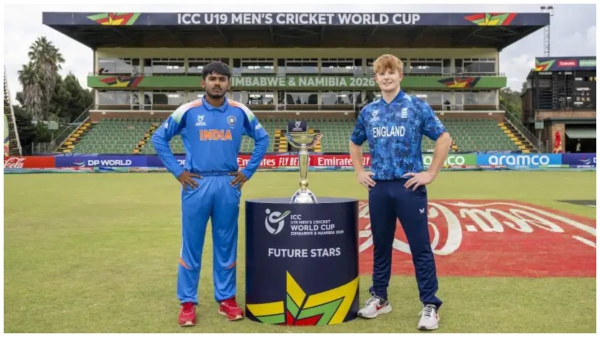 ind vs eng u19 live score: 20 पर भारत को पहला झटका, एरॉन जॉर्ज नौ रन बनाकर आउट, वैभव म्हात्रे क्रीज पर