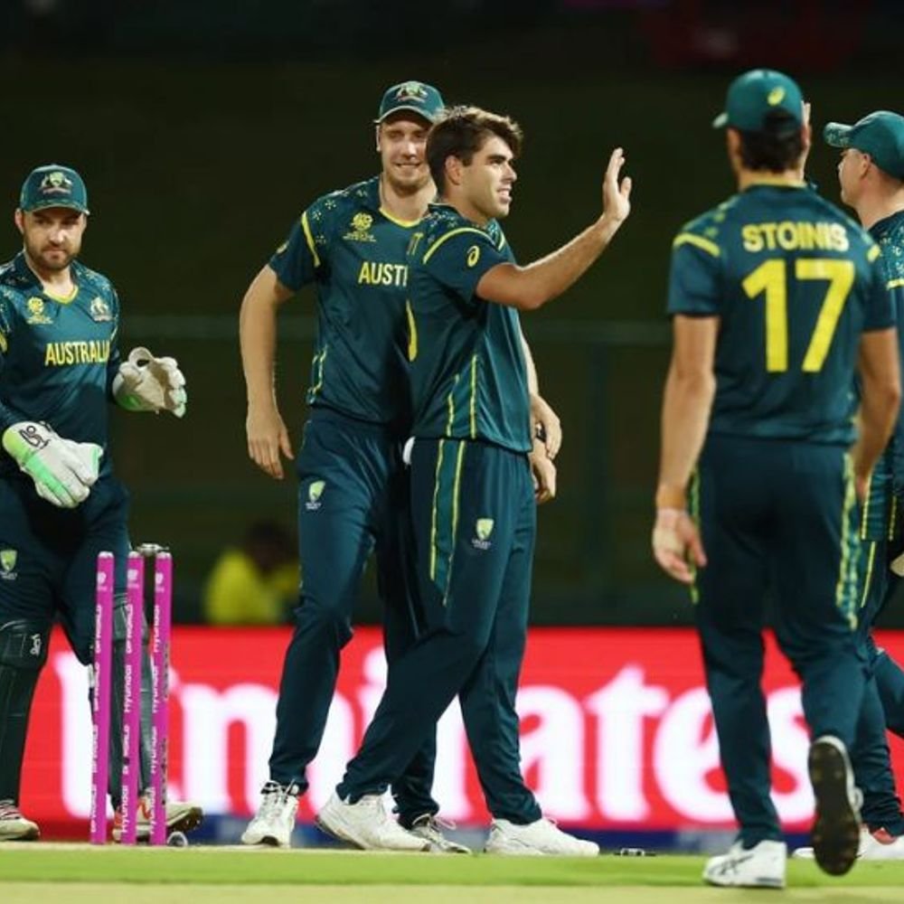 ऑस्ट्रेलिया ने टी 20 वर्ल्डकप में आखिरी मैच जीता:ओमान को 9 विकेट से हराया, मार्श हेड ने 93 रन जोड़े; जम्पा को 4 विकेट