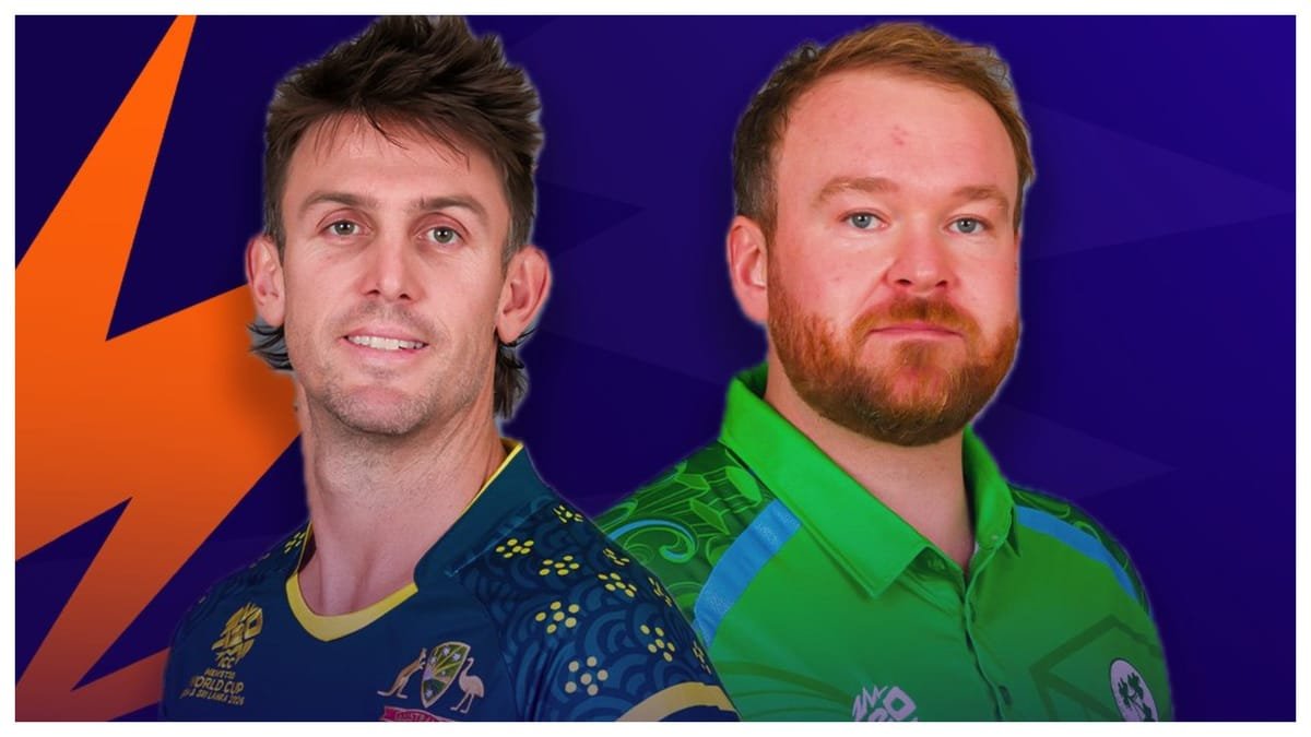 aus vs ire live score: ऑस्ट्रेलिया का स्कोर तीन विकेट पर 60 के पार, इंग्लिश और ग्रीन आउट; रेनशॉ क्रीज पर