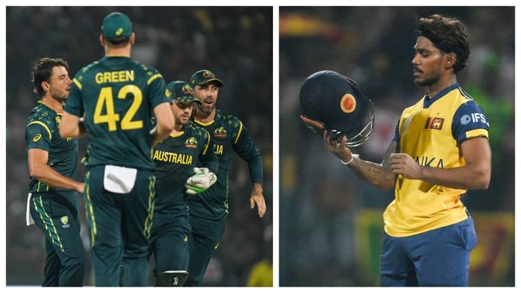 sl vs aus: क्या खत्म हुआ ऑस्ट्रेलिया का सफर? श्रीलंका की जीत ने बदला सुपर 8 का गणित; निसांका का ऐतिहासिक शतक