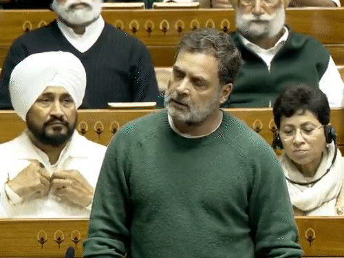 राहुल बोले स्पीकर ने कमिट किया, क्या आप बोलने देंगे:रिजिजू बोले कोई कमिटमेंट नहीं, लोकसभा स्थगित; विपक्ष स्पीकर के खिलाफ अविश्वास प्रस्ताव ला सकता है