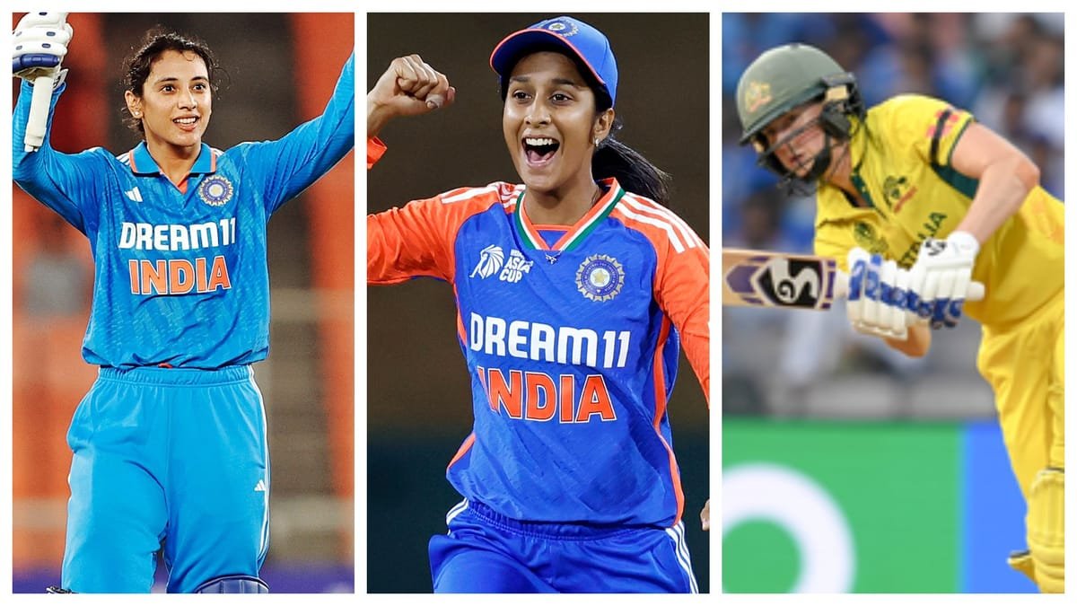 ind vs aus: आखिरी टी20 में रिकॉर्ड्स की बारिश, जेमिमा ने पूरे किए 2500 रन; मंधाना और एलिस पेरी ने रचा इतिहास