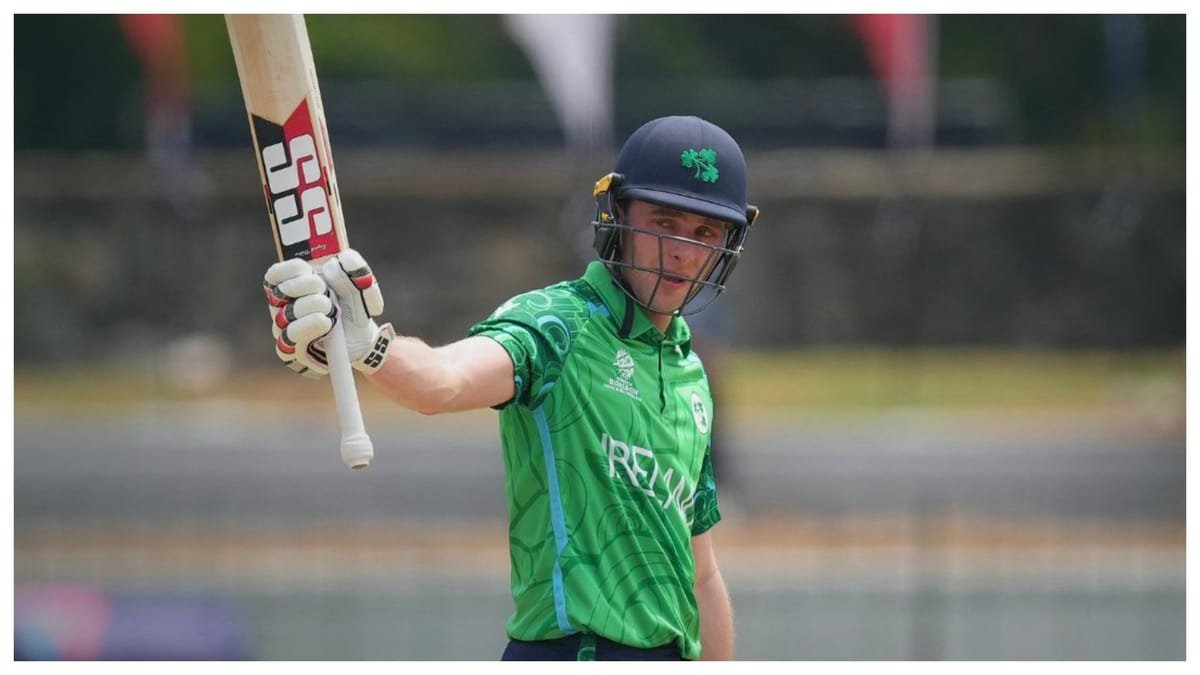 ire vs oma: ऑलराउंड प्रदर्शन से जीता आयरलैंड, ओमान को 96 रन से दी मात, टकर का पचासा; जोश लिटिल को 3 विकेट मिले