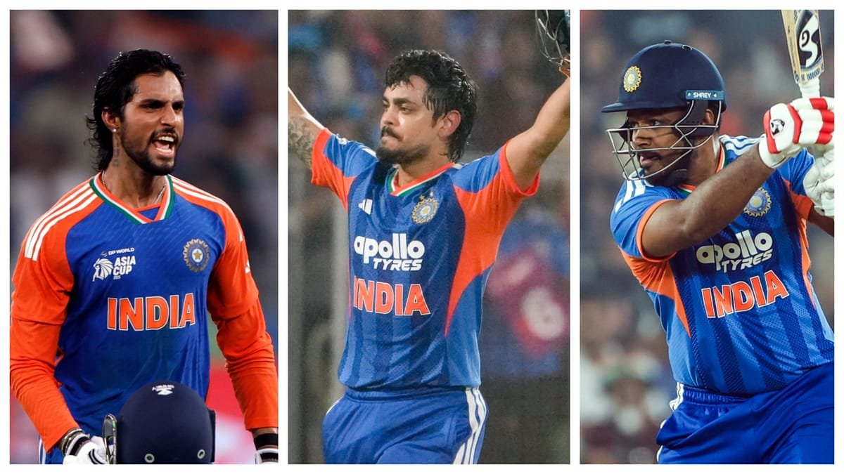 ishan vs sanju: फॉर्म की दौड़ में आगे निकले ईशान, सैमसन के लिए बढ़ी विश्व कप की चुनौती; तिलक भी चर्चाओं में