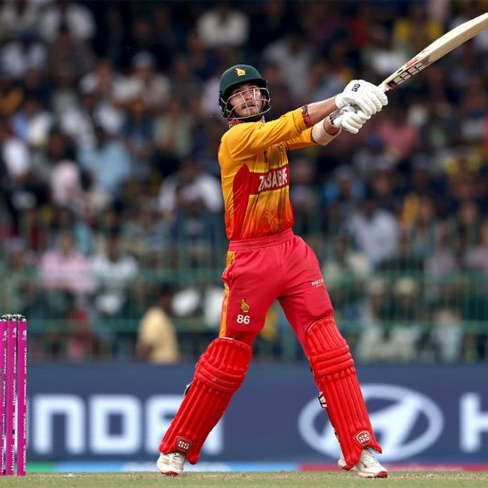 जिम्बाब्वे ने लगातार दूसरे वर्ल्ड चैंपियन को हराया:ऑस्ट्रेलिया के बाद श्रीलंका को 6 विकेट से मात दी, 26 फरवरी को भारत से मुकाबला