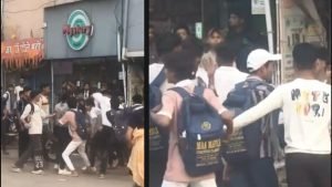 valentine day: रायपुर में वेलेंटाइन डे का रुझान; गर्लफ्रेंड को छेड़ने पर दो गुटों में मारपीट, video वायरल