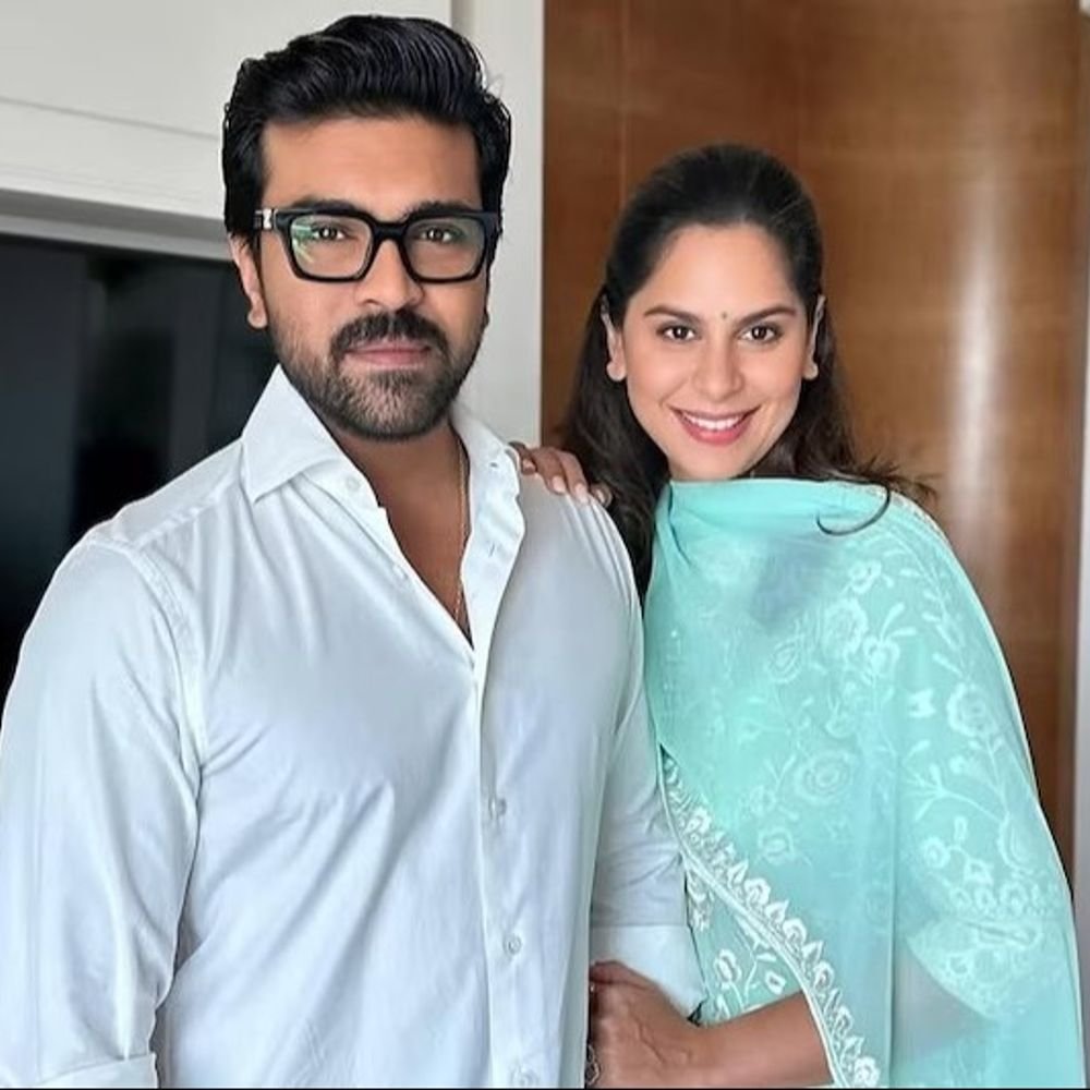 राम चरण उपासना ने जुड़वां बच्चों के नाम का किया ऐलान:बेटा बेटी के नाम का मतलब भी बताया, कहा ये सिर्फ पहचान नहीं प्रेम की कामना है